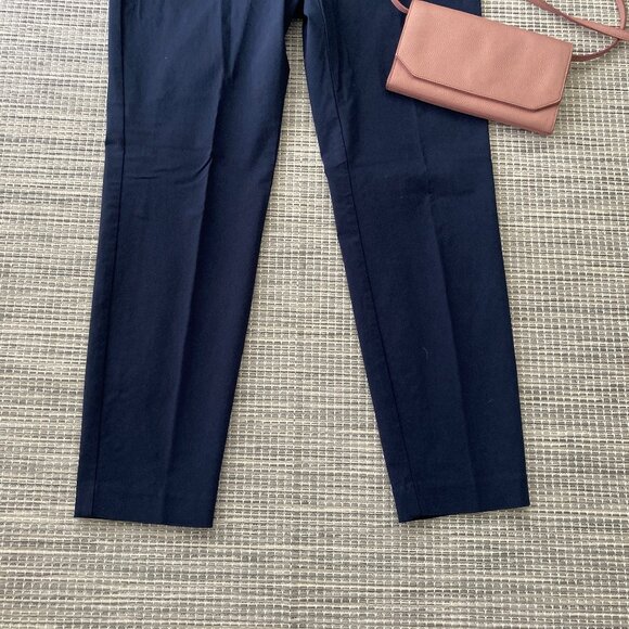 Alfani Pull On Skinny Tummy Control Pant Dark  Navy Blue 14 Petite - Picture 7 of 11